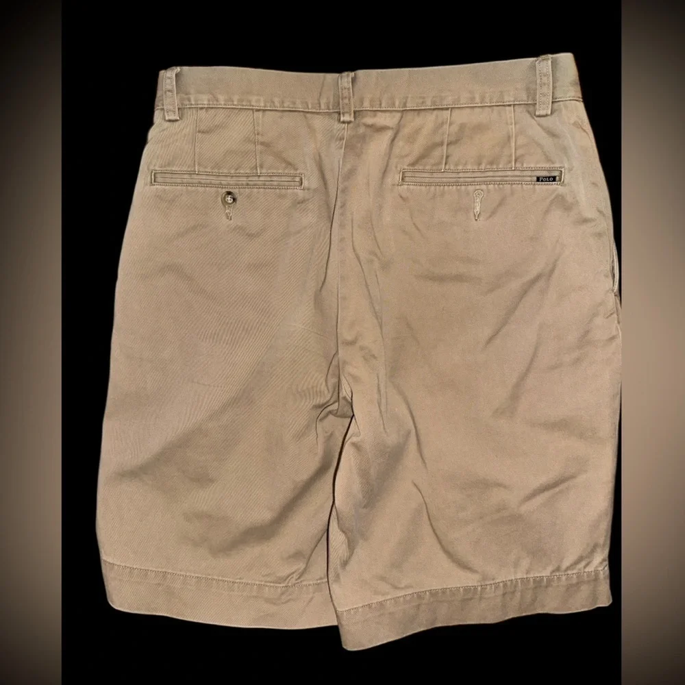 Polo Ralph Lauren Khaki Shorts Men's Sz 30 9” length